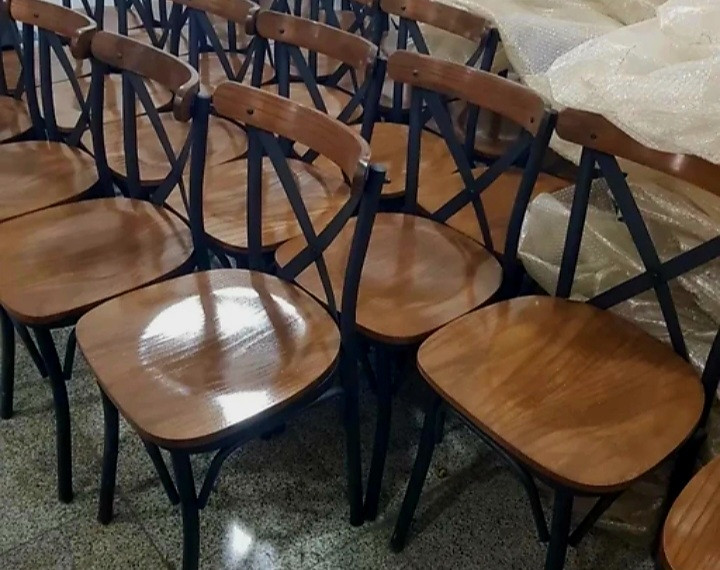 ست دونفره ناهارخوری فلزی سورنا مدل لهستانی
